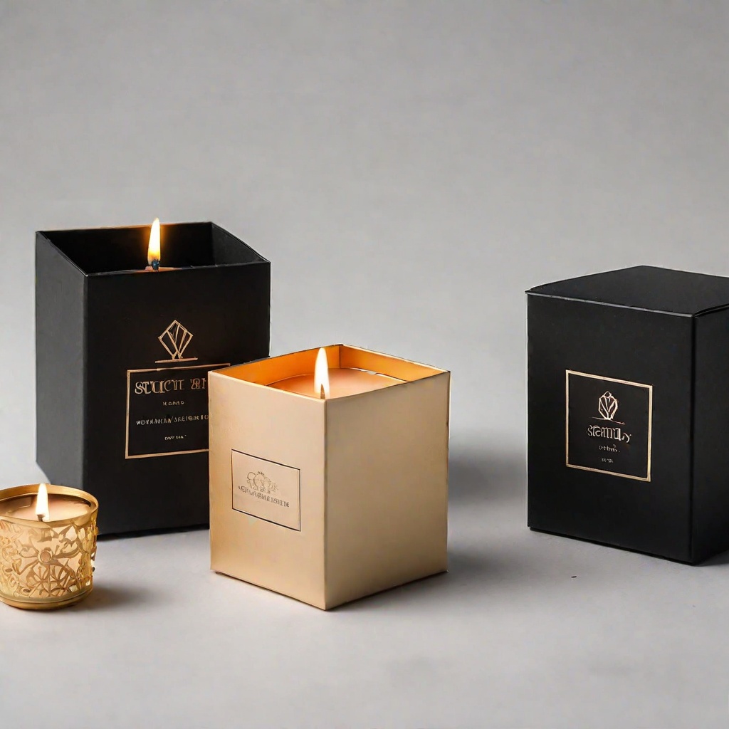 Black Candle Boxes