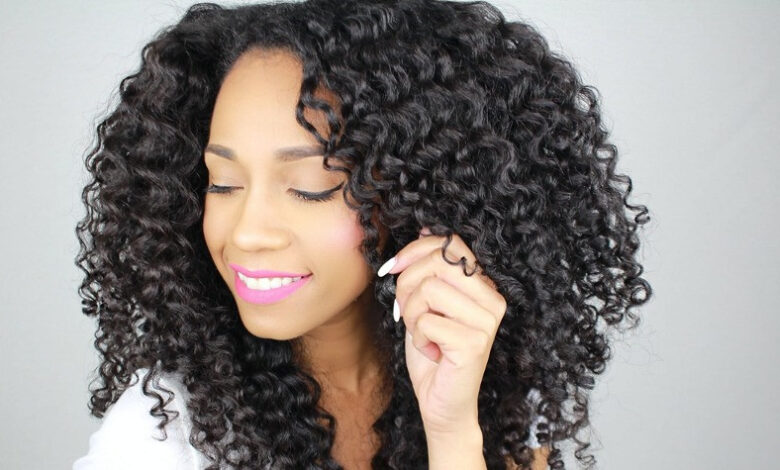 Short Curly Hair Weave