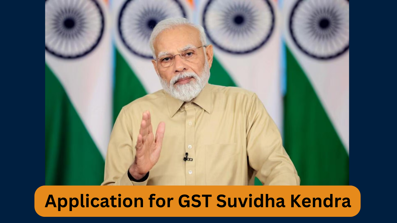 Application for GST Suvidha Kendra