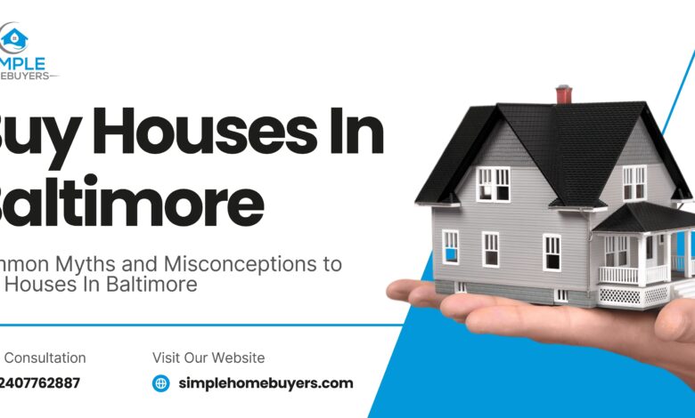 We Buy Houses In Baltimore