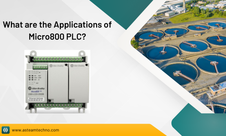 What are the Applications of Micro800 PLC