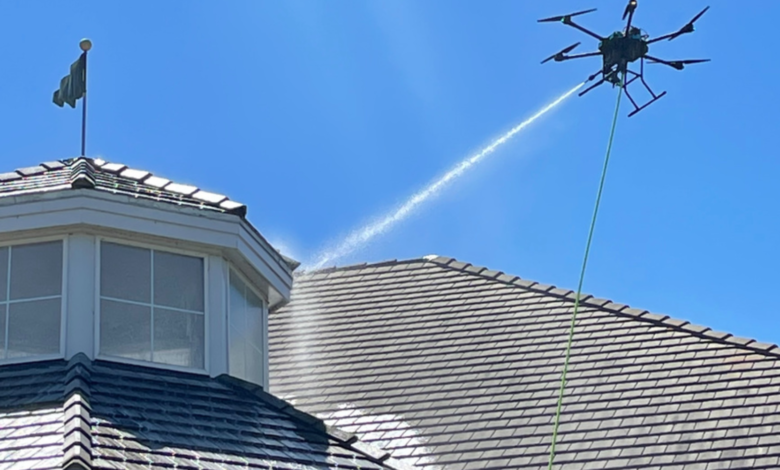 soft roof washing cleaning