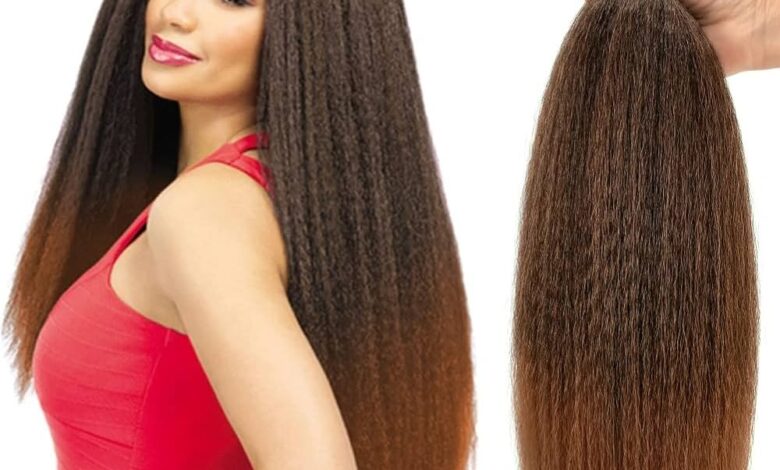 Yaki hair for beach hairstyles