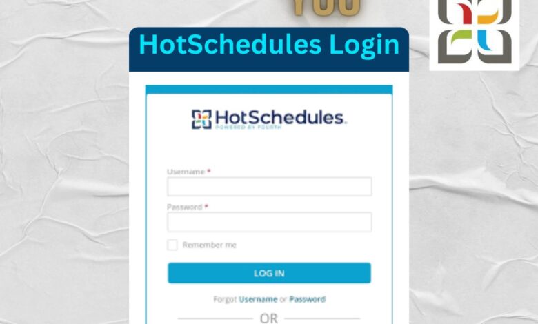 hot schedules login