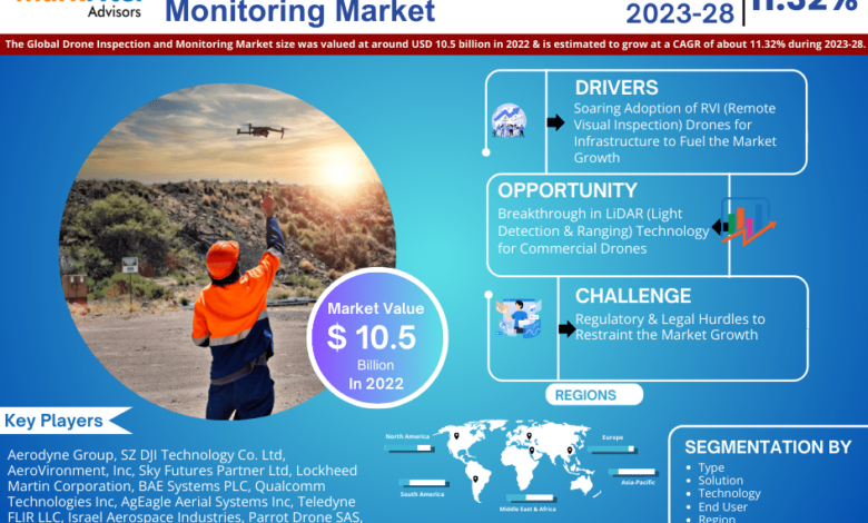 Drone Inspection and Monitoring market