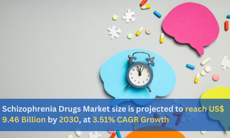 Schizophrenia Drugs Market size is projected to reach US 9.46 Billion by 2030 at 3.51 CAGR Growth – Renub Research 1 WingsMyPost