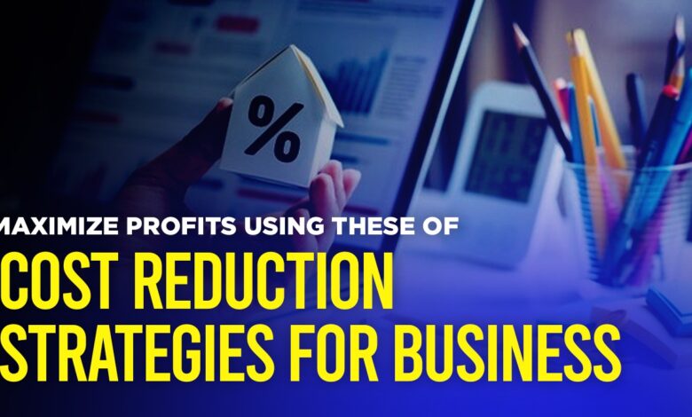 Cost Reduction Strategies for Business
