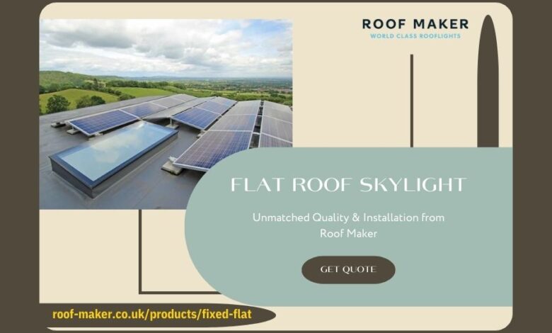 best flat roof skylight