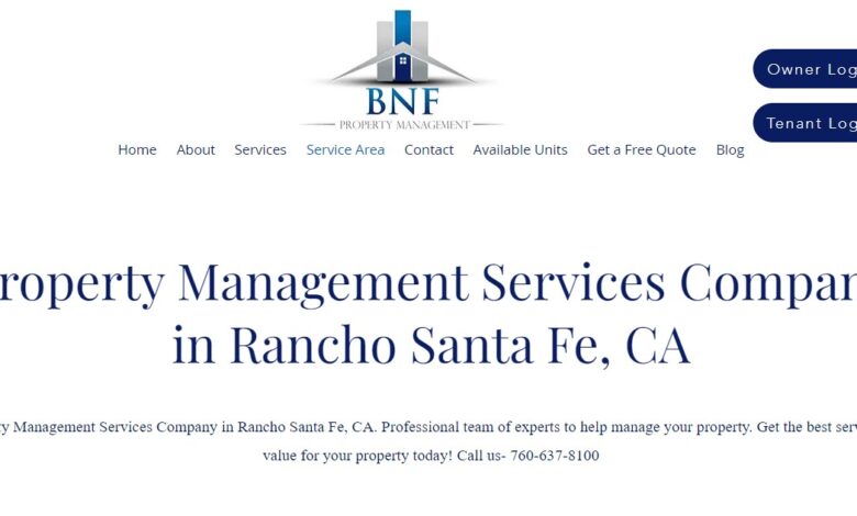 BNF Property Management RANCHO