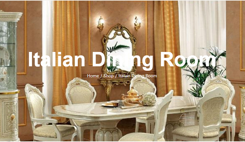 italian dining room chairs