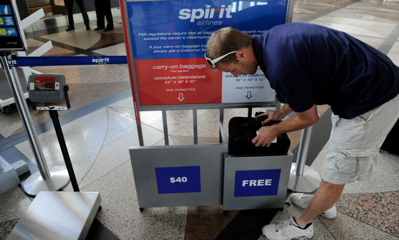 Spirit airlines check in