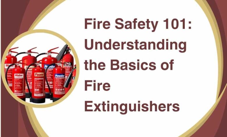 Fire Safety 101 Understanding the Basics of Fire Extinguishers