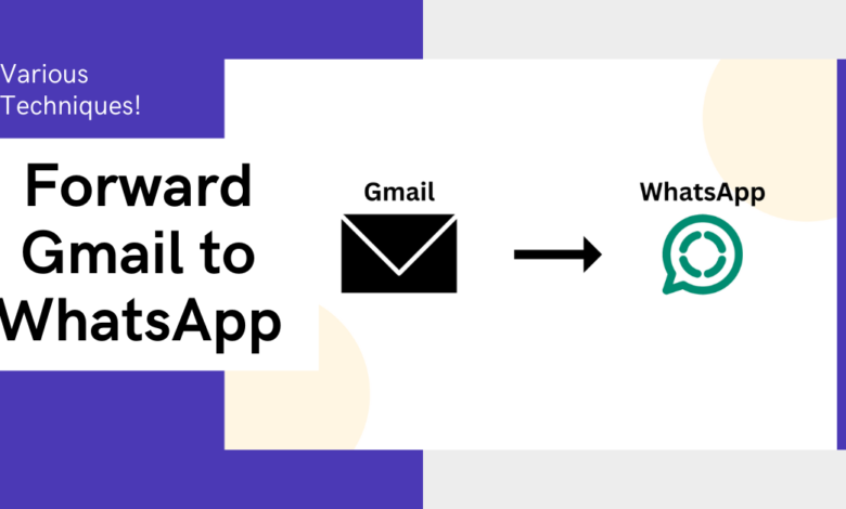 Forward Gmail to WhatsApp