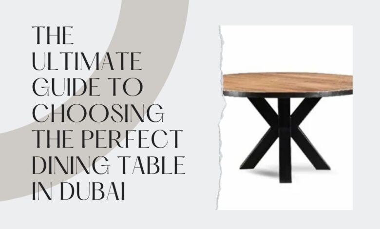 Dining Tables In Dubai