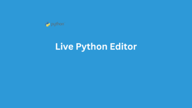 Live Python Editor