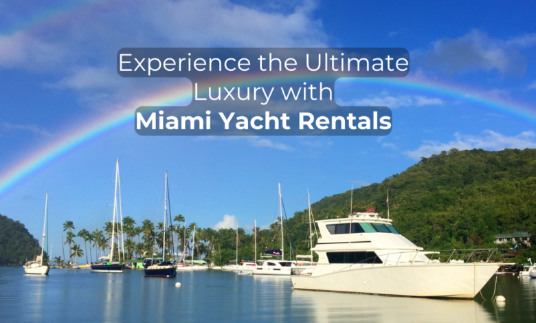 Miami yacht rentals