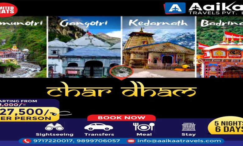 Char Dham Yatra tour packages