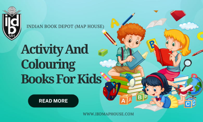 activity and colouring books