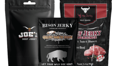 Beef Jerky Bags And Lables