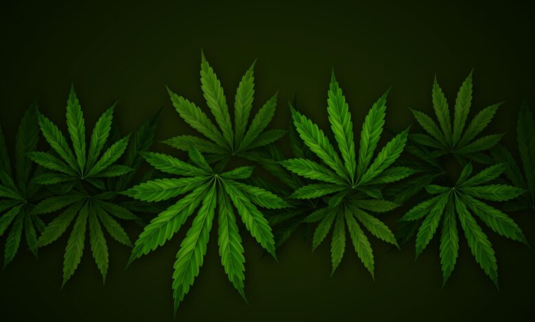 custom weed logo