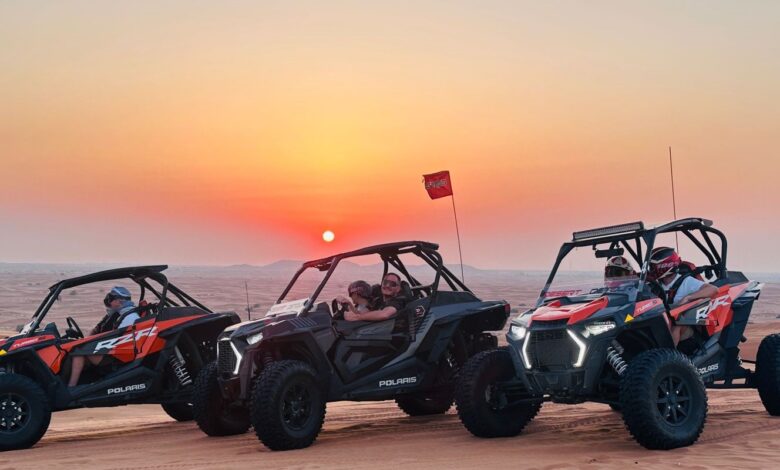 How old do you have to be to drive a dune buggy in Dubai?