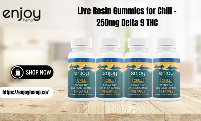 Live Rosin Gummies for Chill