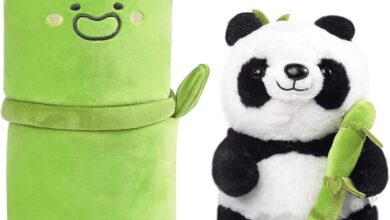 bamboo panda soft toy