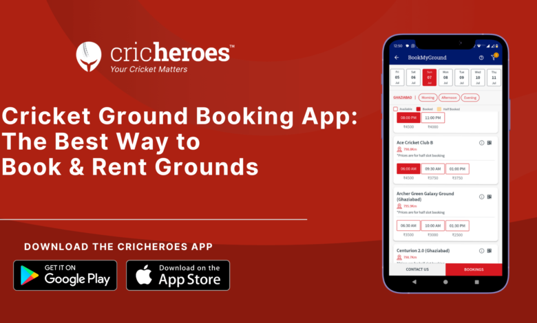 Cricket Ground Booking App