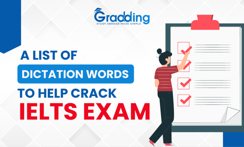 Dictation Words for IELTS