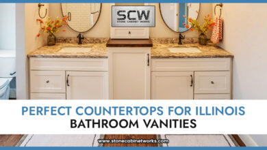 Perfect Countertops for Illinois Bathroom Vanities