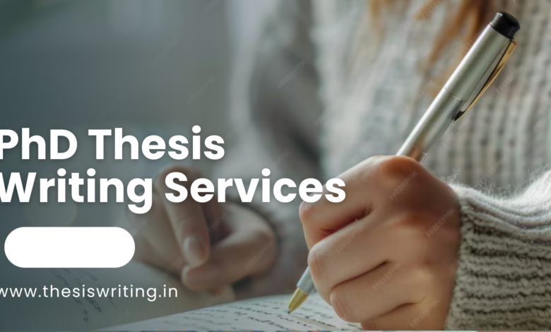 PhD Thesis Writing Services