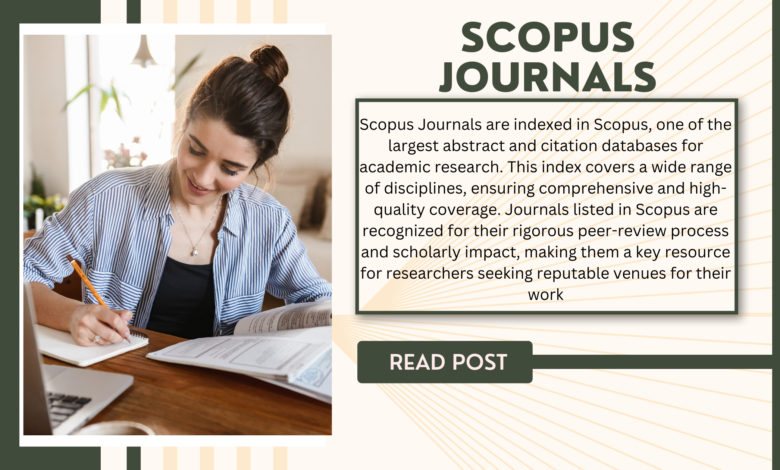 Scopus journals