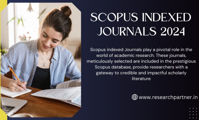 Scopus Indexed Journals