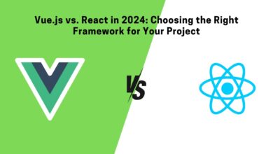 Vue.js vs. React in 2024 Choosing the Right Framework for Your Project (1)