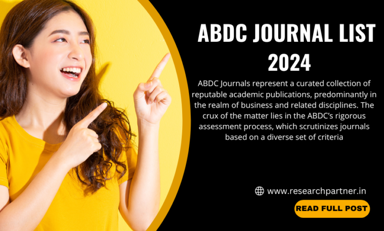 ABDC Journal list