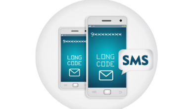 Long code sms