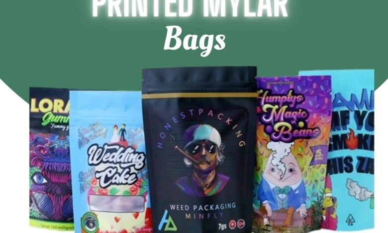 printed mylar bags
