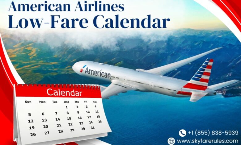 American Airlines Low Fare Calendar Deals