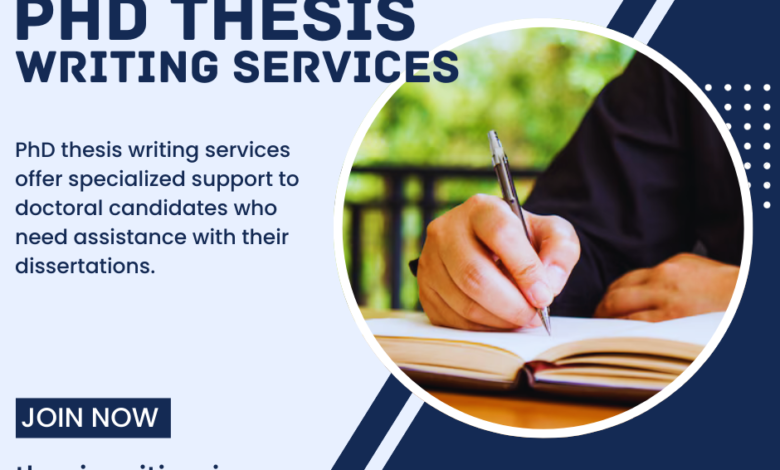 PhD Thesis Writing Services