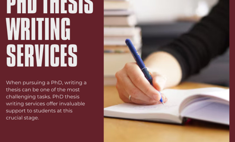 PhD Thesis Writing Services