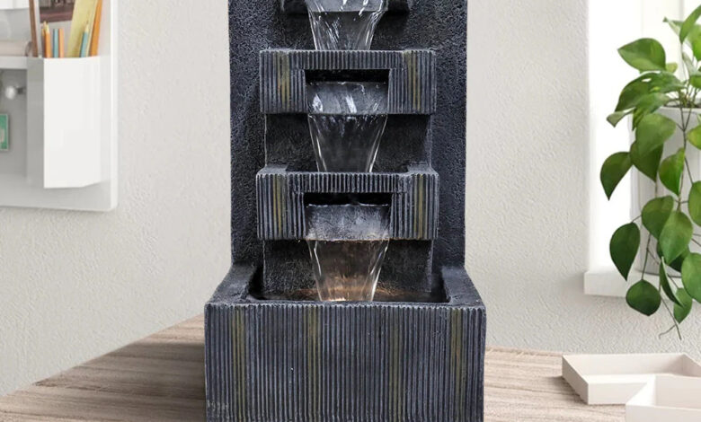 indoor water fountain