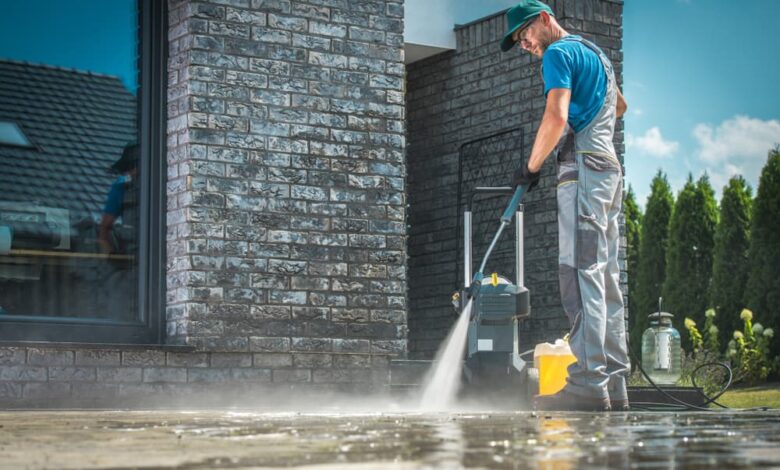 Pressure washing in Salt Lake City