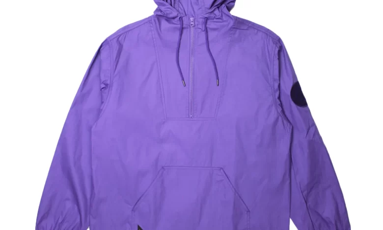 10 Deep Navigator Cotton Windbreaker – Purple