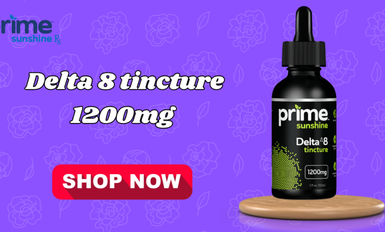 Delta 8 Tincture 1200mg