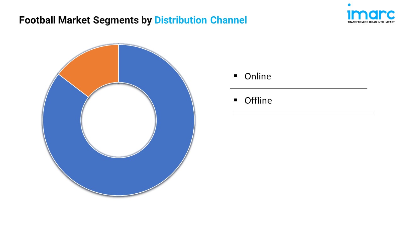 Football Market Segments by Distribution Channel