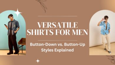 Shirts for Men Button-Down vs. Button-Up Styles Explained