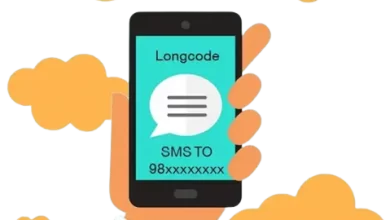 Long code sms