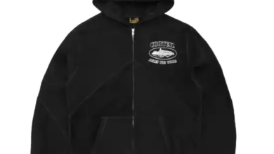 Corteiz Superior V2 Zip-Up Hoodie Black