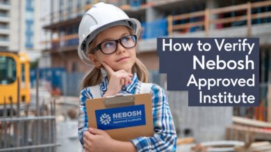 How to Verify NEBOSH Approved Institute