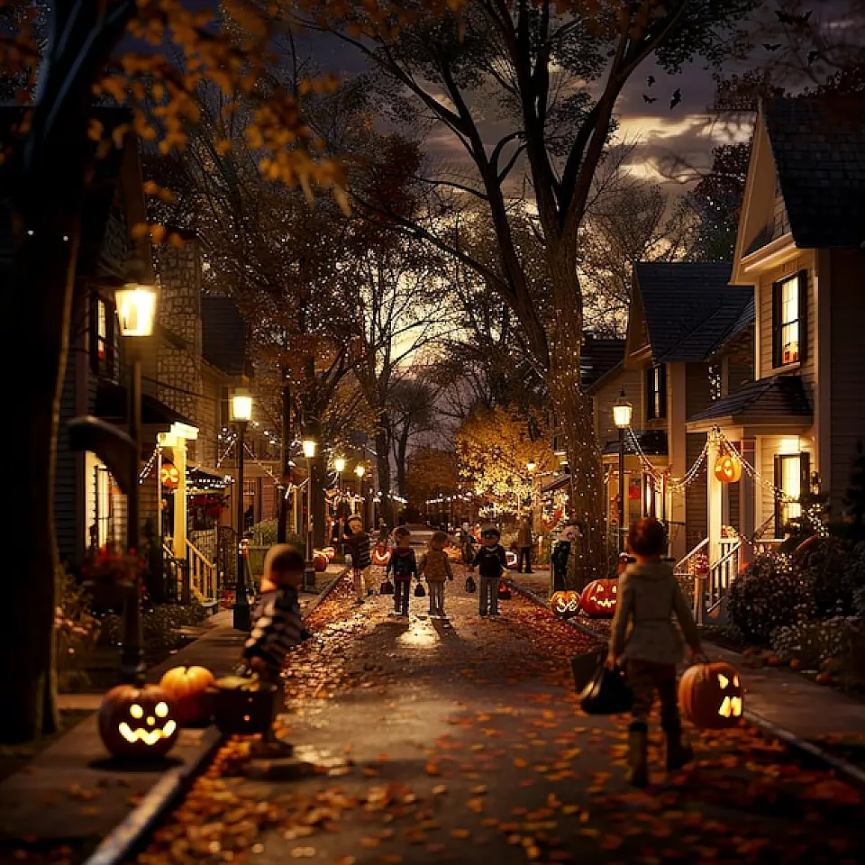 halloween-neighborhood